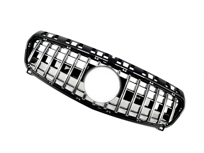 Решітка радіатора Chrome Black GT на Mercedes-Benz A-Class W176 2012-2015 року