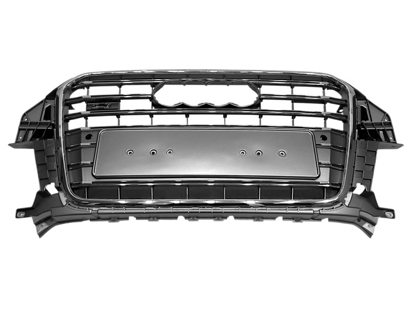 Решітка радіатора Silver Chrome ( в стилі SQ3 ) на Audi Q3 8U 2011-2014 року