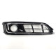 Решітки в бампер Chrome Black ( стиль W12 під дистронік ) на Audi A8 D4 2014-2017 року