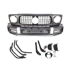 Передній бампер  ( стиль G63 AMG 2018+ ) на Mercedes-Benz G-Class W463 1990-2018 року