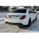 Задній бампер  ( стиль S63 AMG ) на Mercedes-Benz S-Class W222 2017-2020 року