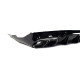 Дифузор ( заднього бампера ) Full Black ( стиль CLS63 AMG ) на Mercedes-Benz CLS-Class C257 2018-2022 року