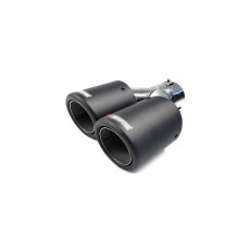 Насадки на вихлоп Carbon ( матовий ) 63mm To 89mm ( подвійна У ) на Akrapovič Akrapovič