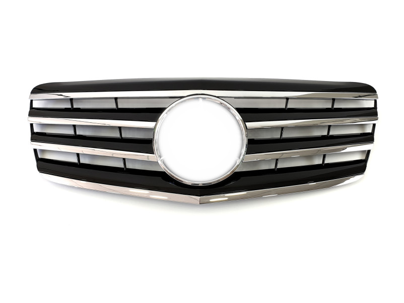 Решітка радіатора Black CL на Mercedes-Benz E-Class W211 2007-2009 року