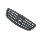 Решітка радіатора  Full Black Matte під камеру AMG S63 на Mercedes-Benz S-Class W222 2013-2017 року