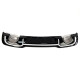 Дифузор ( заднього бампера ) Silver Black / Chrome Pipe ( в стилі RS3 ) Hatchback на Audi A3 8V 2016-2020 року