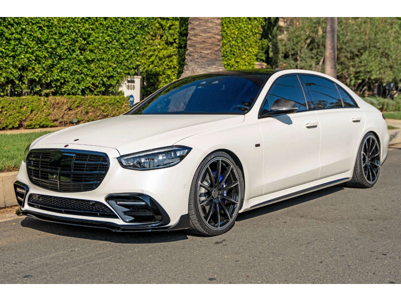 Аеро кіт ( комплект дооснащення )  ( стиль Brabus ) на Mercedes-Benz S-Class W223 2020-2025 року
