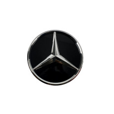 Логотипи Chrome  скляний ( муляж дистроніка ) 3D на Mercedes-Benz GLS-Class X167 2019-2023 року