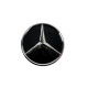 Логотипи Chrome  скляний ( муляж дистроніка ) 3D на Mercedes-Benz GLS-Class X167 2019-2023 року