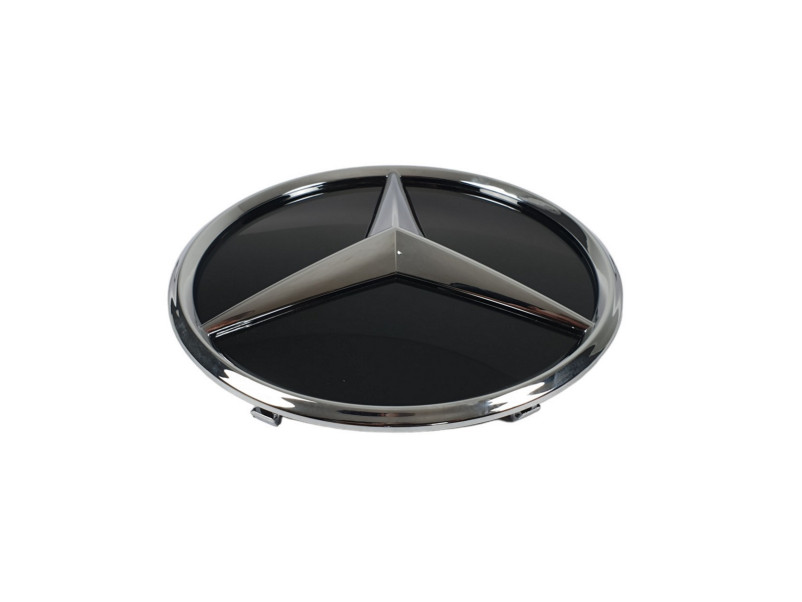 Логотипи Chrome  скляний ( муляж дистроніка ) 3D на Mercedes-Benz GLS-Class X167 2019-2023 року