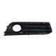 Решітки в бампер Chrome Black  на Audi A4 B8 2007-2011 року