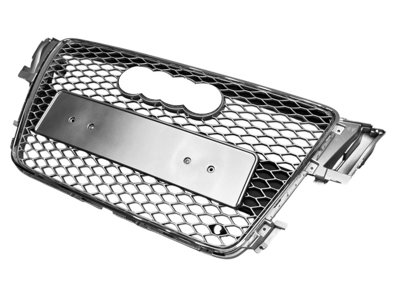 Решітка радіатора Silver Chrome ( в стилі RS5 ) на Audi A5 8T 2007-2011 року