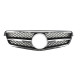 Решітка радіатора Black  SL на Mercedes-Benz C-Class W204 2007-2014 року