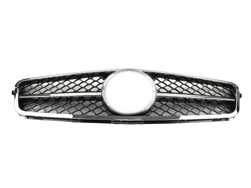 Решітка радіатора Black  SL на Mercedes-Benz C-Class W204 2007-2014 року