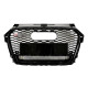 Решітка радіатора Full Black ( в стилі RS1 ) Quattro на Audi A1 8X 2014-2019 року