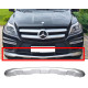 Накладки на бампер  передній ( Silver ) на Mercedes-Benz GL-Class X166 2012-2015 року