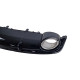 Дифузор ( заднього бампера ) Full Black / Chrome Pipe ( стиль RS7 ) на Audi A7 4G 2014-2017 року
