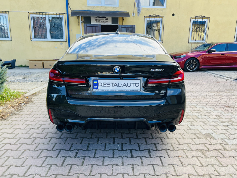 Насадки на вихлоп  ( стиль M5 F90 ) на BMW 5 Series G30 / G31 2017-2020 року