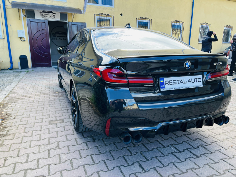 Насадки на вихлоп  ( стиль M5 F90 ) на BMW 5 Series G30 / G31 2017-2020 року