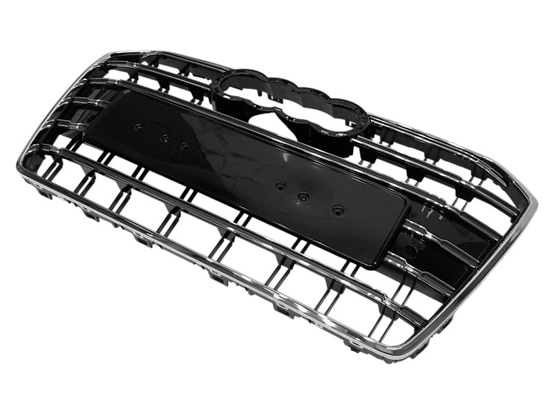 Решітка радіатора Chrome Black ( в стилі S6 ) на Audi A6 C7 2014-2018 року