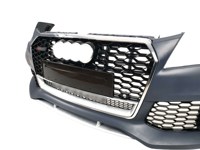 Передній бампер  ( в стилі RS7 ) Quattro V1 на Audi A7 4G 2010-2014 року