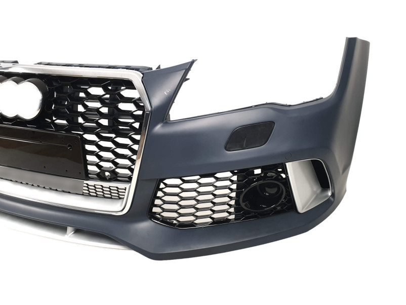Передній бампер  ( в стилі RS7 ) Quattro V1 на Audi A7 4G 2010-2014 року