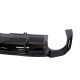 Дифузор ( заднього бампера ) Full Black / Black Pipe ( в стилі RS5 ) S-Line на Audi A5 B9 2016-2020 року