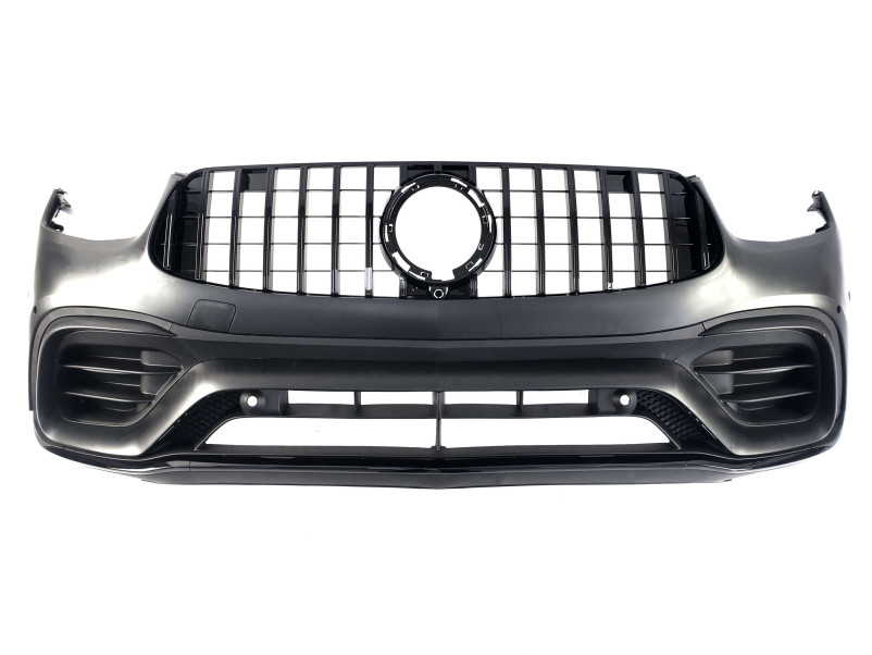 Передній бампер  ( стиль GLC63 AMG ) на Mercedes-Benz GLC-Class X253 2019-2022 року