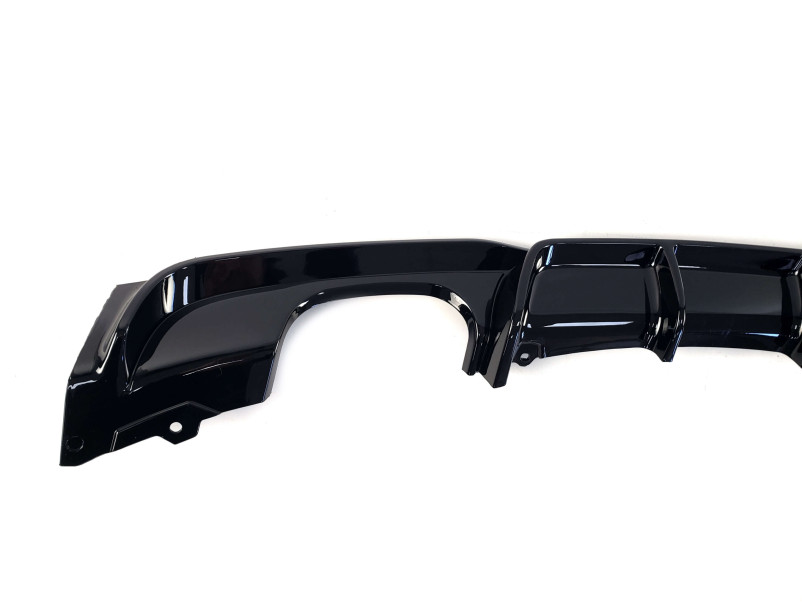 Дифузор ( заднього бампера ) Чорний глянець ( M-Performance ) 00--- на BMW 3 Series F30 / F31 2011-2018 року