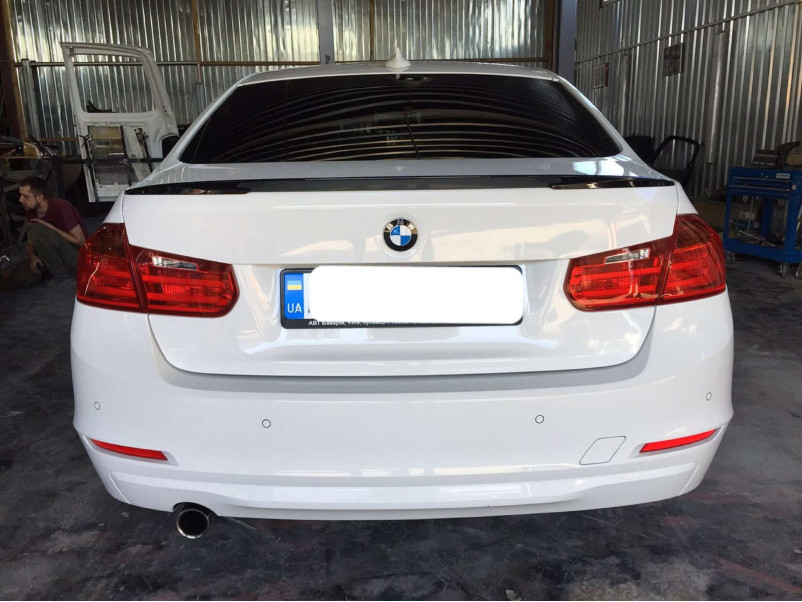 Спойлер Чорний глянець ( стиль M-Performance ) на BMW 3 Series F30 / F31 2011-2018 року