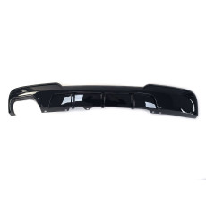 Дифузор ( заднього бампера ) Чорний глянець ( M-Performance ) 00--- на BMW 5 Series F10 / F11 2010-2017 року