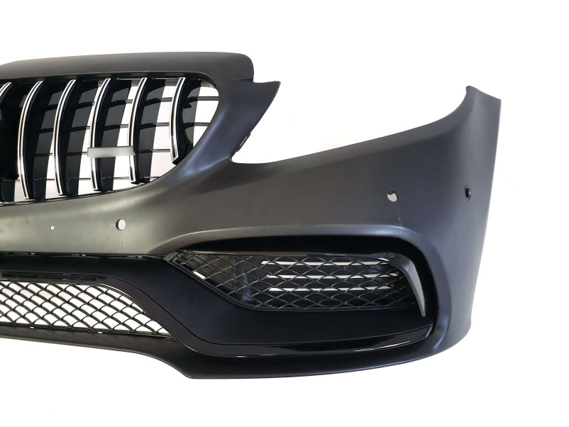 Комплект обвісів  ( стиль AMG C63 ) Body Kit на Mercedes-Benz C-Class W205 2014-2018 року
