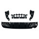 Дифузор ( заднього бампера ) Chrome Black / Chrome Pipe ( стиль AMG C63 ) Sedan на Mercedes-Benz C-Class W205 2014-2018 року