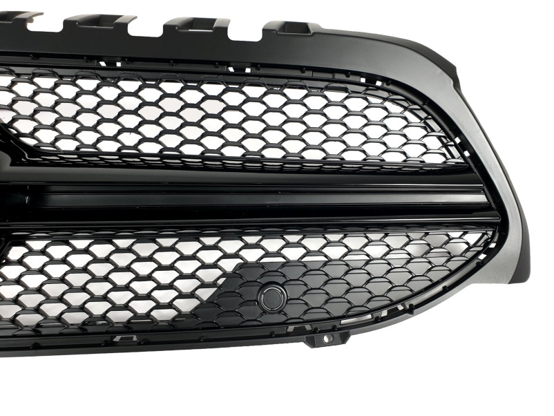 Решітка радіатора Full Black ( без місця під камеру ) AMG на Mercedes-Benz A-Class W177 2018-2022 року