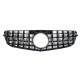 Решітка радіатора Full Black GT на Mercedes-Benz C-Class W204 2007-2014 року