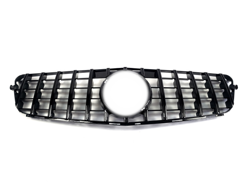Решітка радіатора Full Black GT на Mercedes-Benz C-Class W204 2007-2014 року