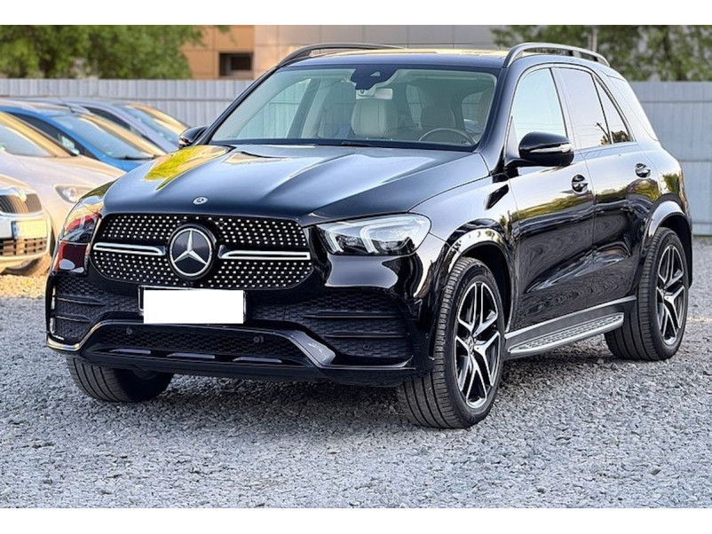 Решітка радіатора  GT Chrome Black ( AMG ) на Mercedes-Benz GLE-Class W167 2018-2023 року