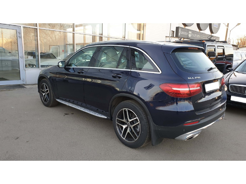 Підніжки   на Mercedes-Benz GLC-Class X253 2015-2019 року