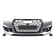 Передній бампер  ( в стилі RS4 під радари V2 ) на Audi A4 B9 2015-2019 року