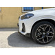 Губа ( переднього бампера ) Чорний глянець  на BMW X3 G01 2022-2024 року