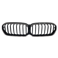Ніздрі Чорний глянець LED ( 1 bar ) Iconic glow на BMW 5 Series G30 / G31 2020-2023 року