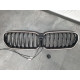 Ніздрі Чорний глянець LED ( 1 bar ) Iconic glow на BMW 5 Series G30 / G31 2020-2023 року