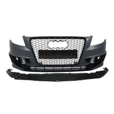 Передній бампер  ( стиль RS4 B9 ) V2 на Audi A4 B8 2007-2011 року