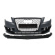 Передній бампер  ( стиль RS4 B9 ) V2 на Audi A4 B8 2007-2011 року
