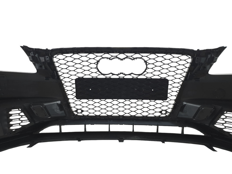 Передній бампер  ( стиль RS4 B9 ) V2 на Audi A4 B8 2007-2011 року