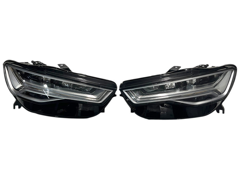Передні фари  ( Full Led LCI ) заміна до рестайлінг V2 на Audi A6 C7 2011-2014 року