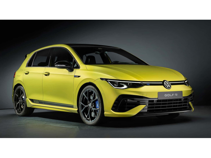 Передній бампер  ( стиль Golf 8 R ) на Volkswagen Golf VIII 2020-2024 року