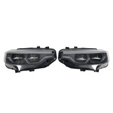 Передні фари  Full Led ( апгрейд ) LCI на BMW 4 Series F32 / F33 2013-2020 року