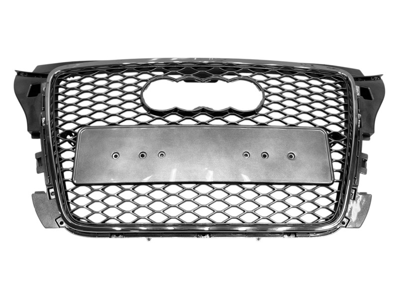 Решітка радіатора Silver Chrome ( в стилі RS3 ) на Audi A3 8P 2008-2012 року