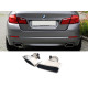 Насадки на вихлоп  ( M550i ) Хром на BMW 5 Series F10 / F11 2010-2017 року
